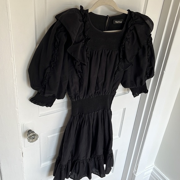 Magali Pascal Black Silk Dress - Picture 6 of 8